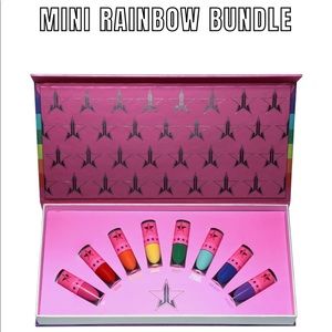 Jeffree Star Cosmetics Mini Velour Rainbow Liquid Lip Bundle